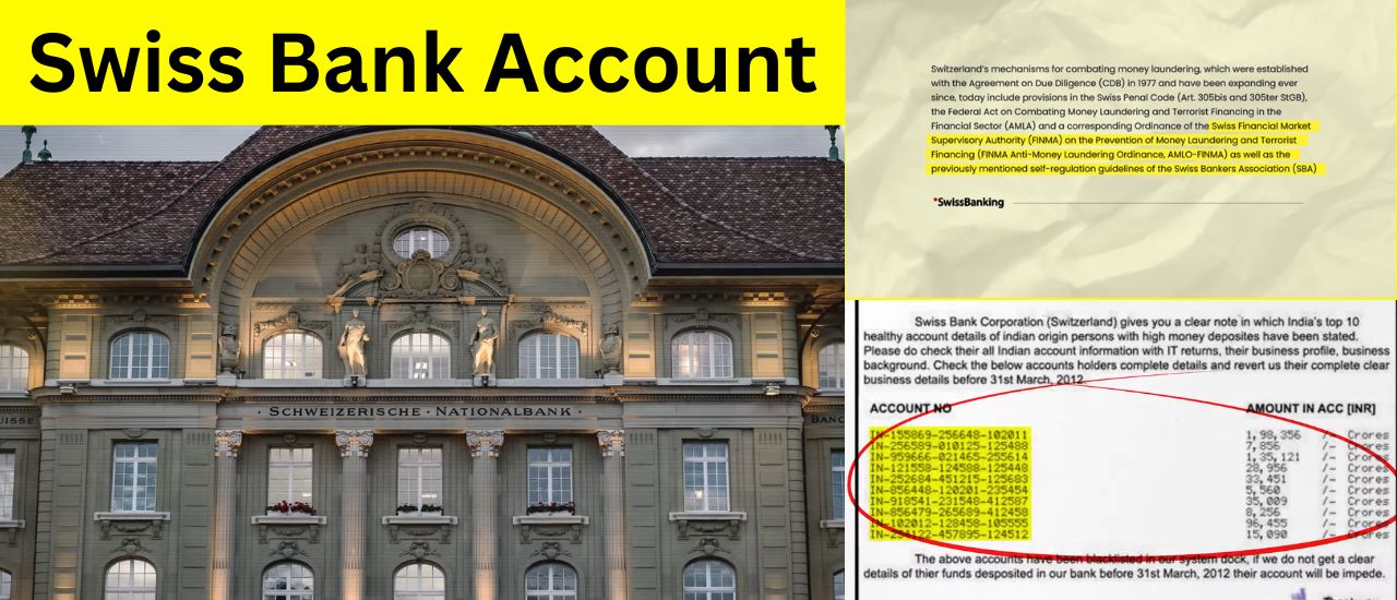 swiss bank account, how to open account in swiss bank,charge of swiss bank account,interest of swiss bank,