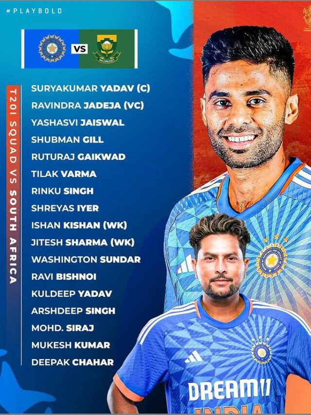 ind vs sa squad, india squad for south africa t20