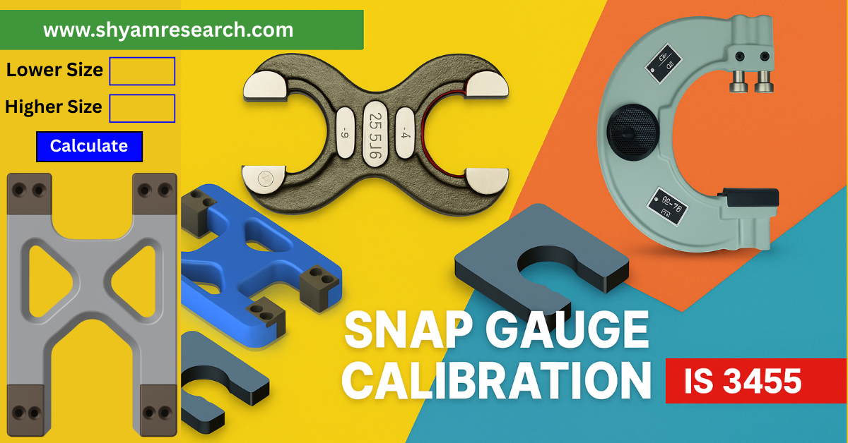 SNAP GAUGE CALIBRATION